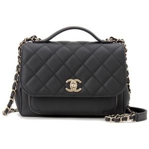 Chanel Flap Caviar Skin Handbag